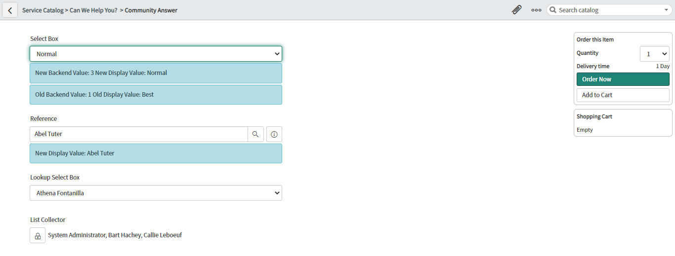 Get Display Values in Client Scripts - ServiceNow Community