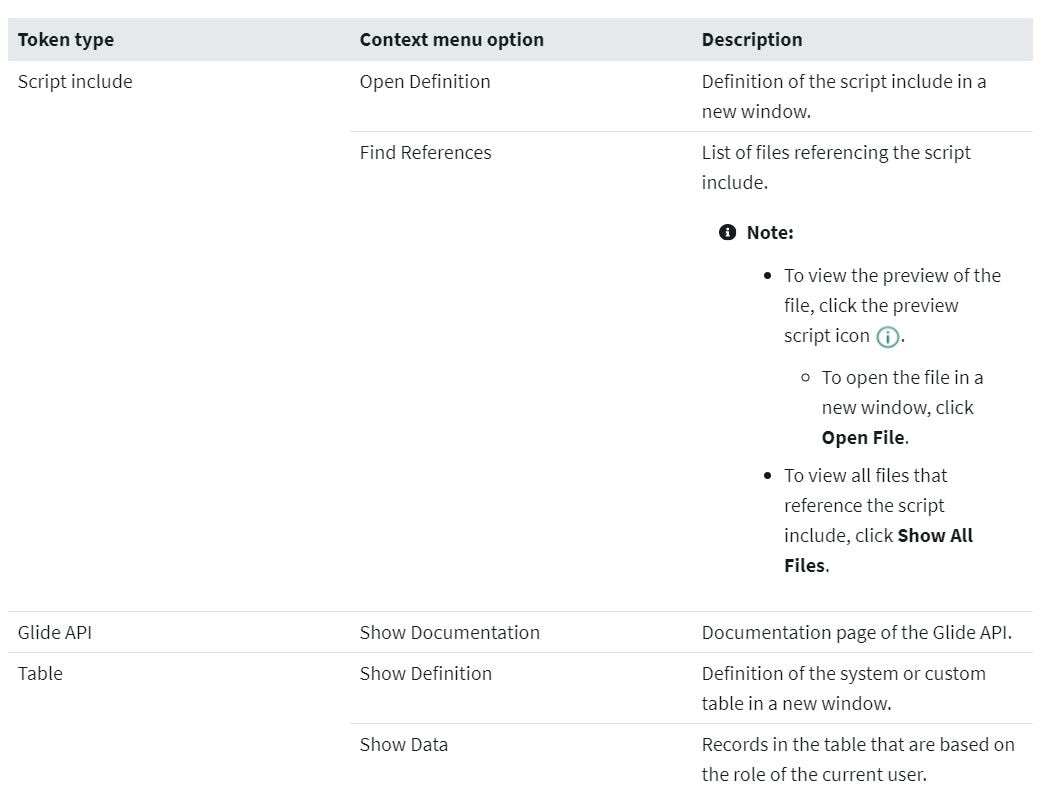 Syntax Editor : Introduction - ServiceNow Community