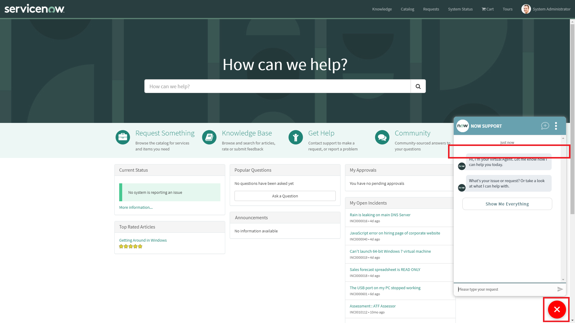 Adding instance options to directly embedded Servi... - ServiceNow ...