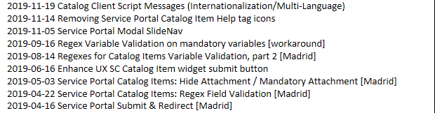 Catalog Client Script Messages (Internationalizati... - ServiceNow ...