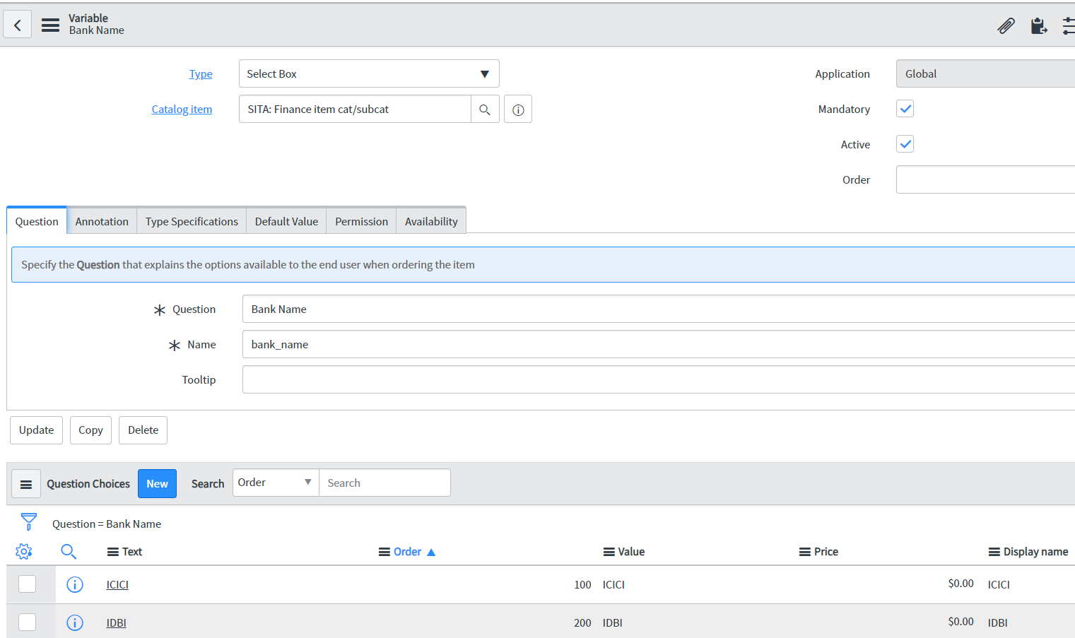 Creating Dependent Variables in Service Catalog? H... ServiceNow