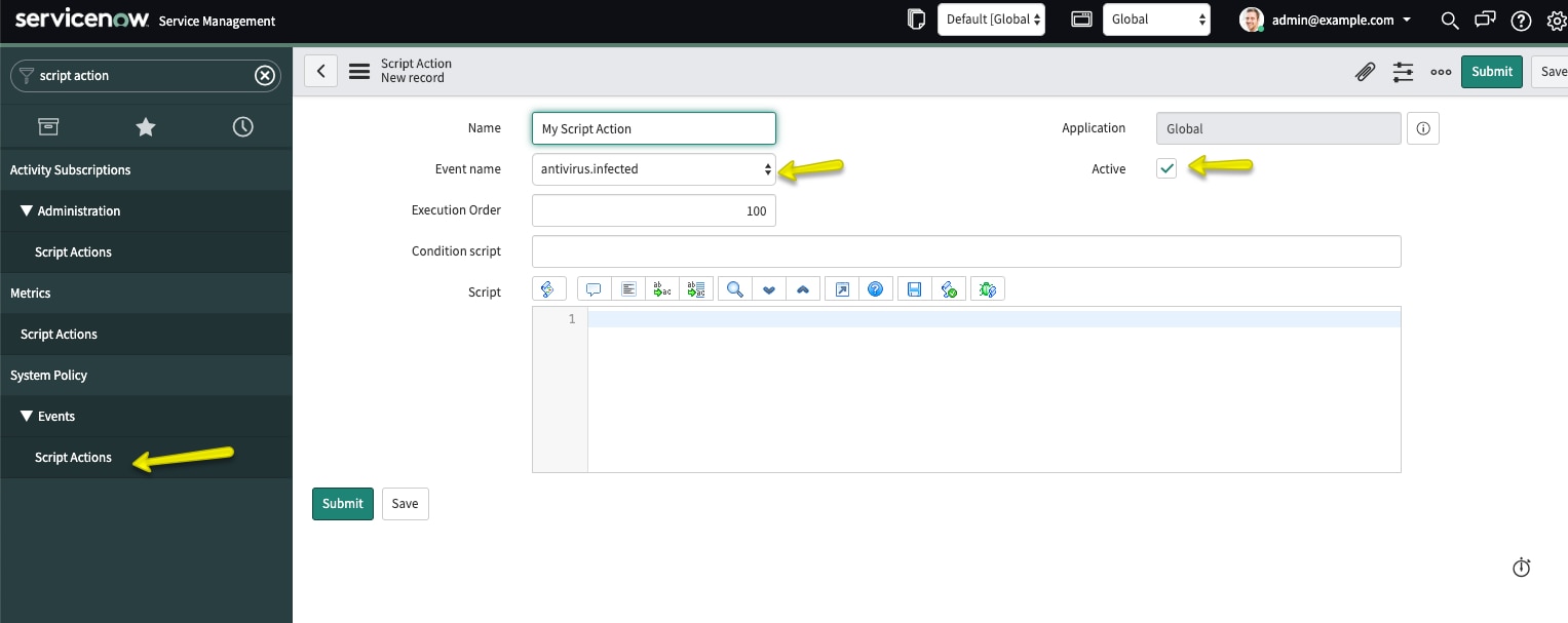 Events in ServiceNow ServiceNow Community