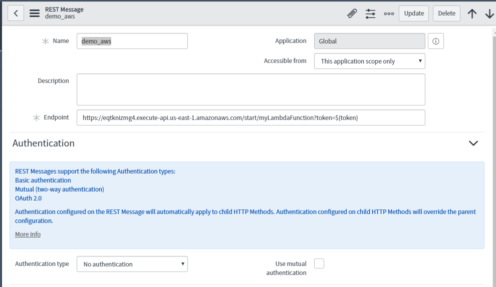 ServiceNow Integration with AWS Lambda - ServiceNow Community