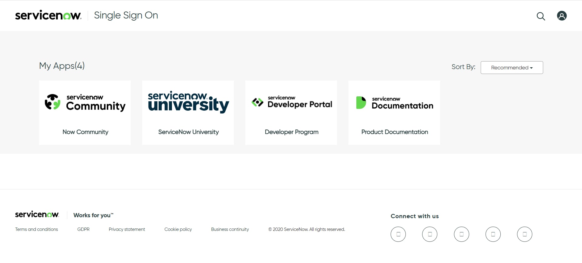 Servicenow Snap Icon File Social media icons not displaying in footer on Ser... - ServiceNow ...