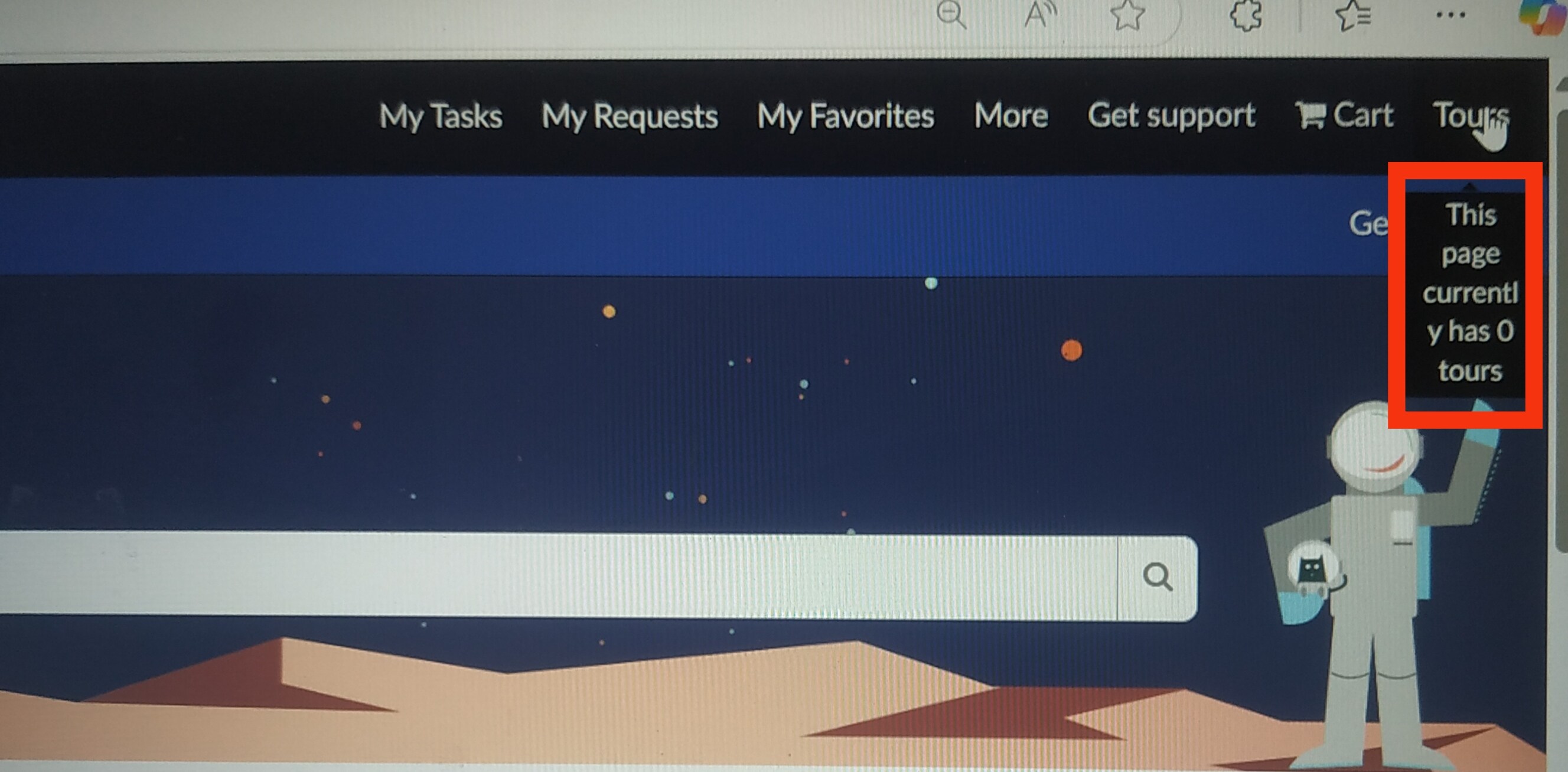Change Employee Center Header tooltip alignment - ServiceNow Community