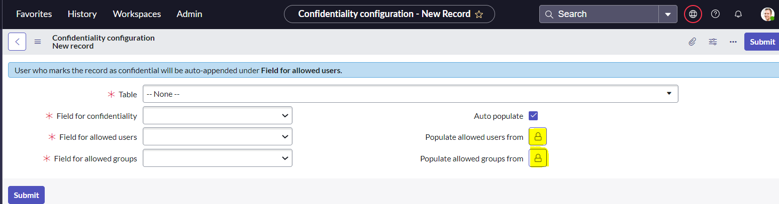 Confidentiality on GRC tables with Tokyo Release - ServiceNow Community