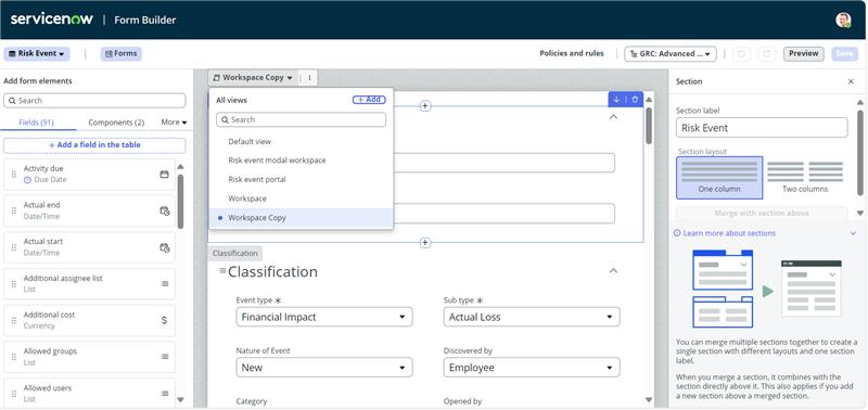 Servicenow Pen Testing Workspace Overview.pdf How do i set my workspace form view as my default ... - ServiceNow ...
