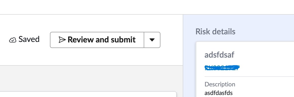 Review and Submit Button is unclear - ServiceNow Community