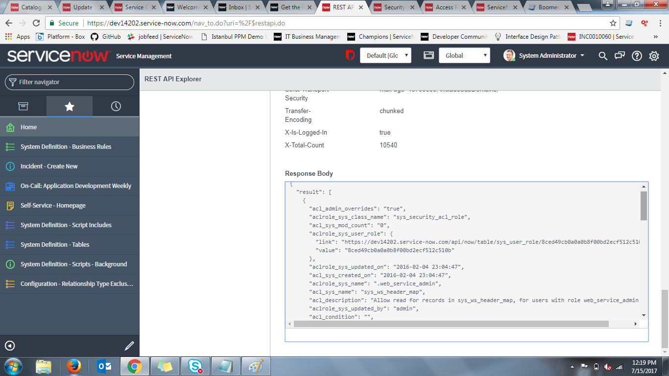 Servicenow Acl Debugging Solved: Get the list of ACLs created in the system along w ...