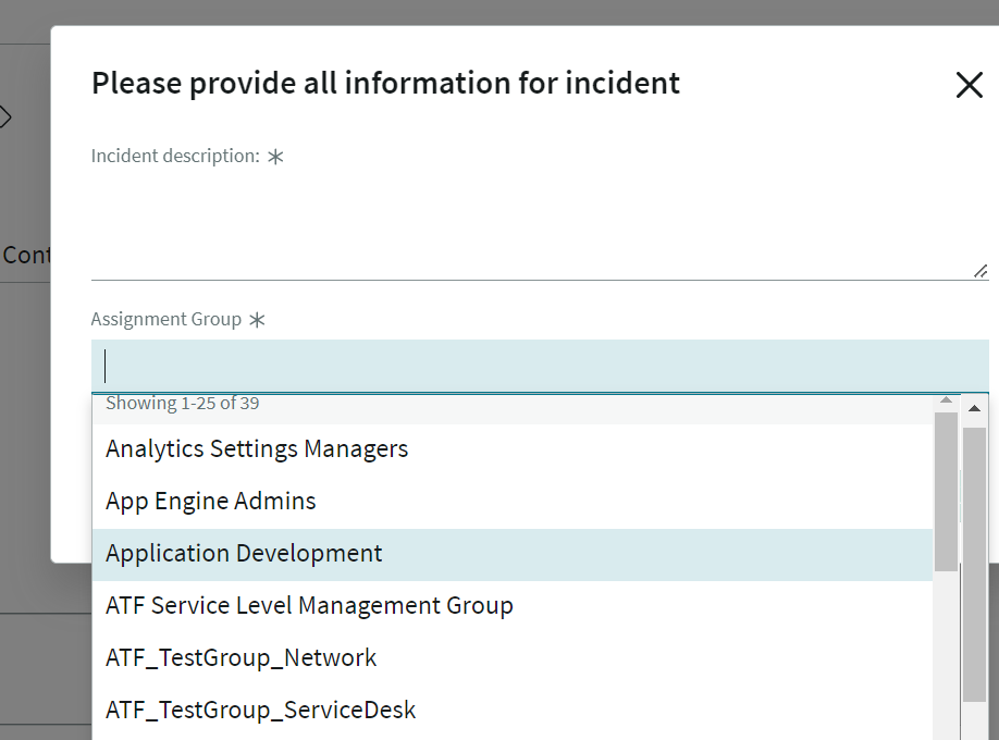 Solved: How to add filter to the assignment group field in ...