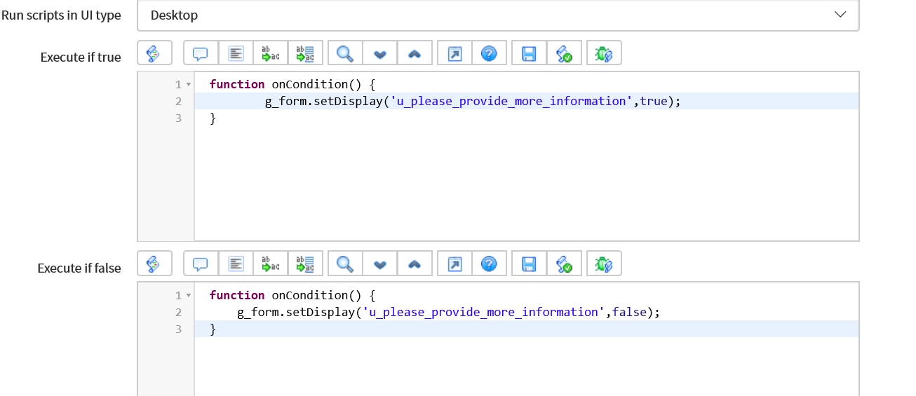 Solved: Making a field Visible based on an option selected ...