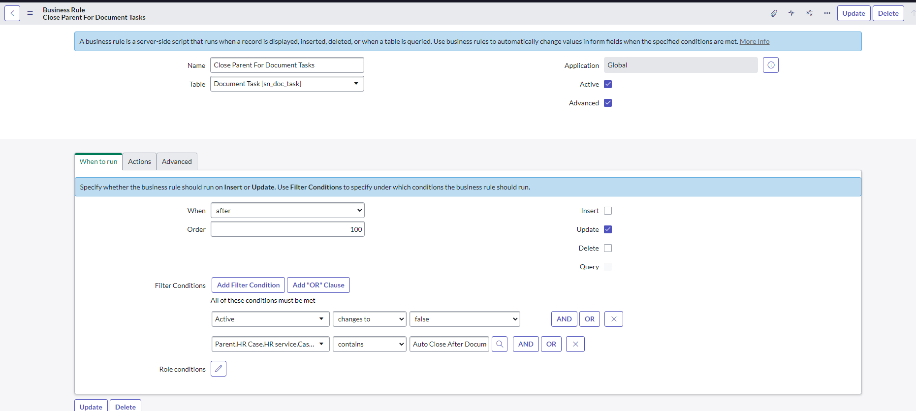 Solved: Business Rules and Scope Privilege access - ServiceNow Community