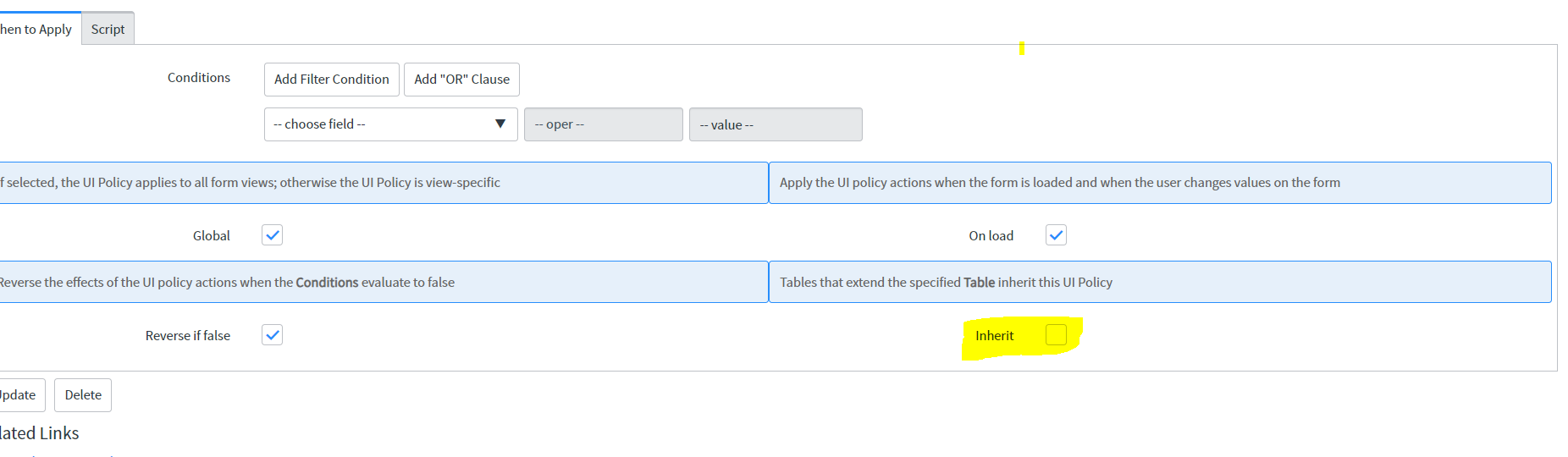 UI Policy - ServiceNow Community