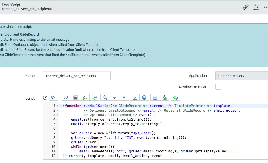 Solved: Configuring Notification Content - ServiceNow Community