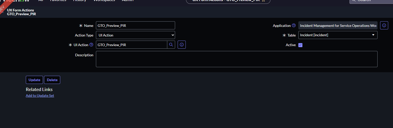 Solved: Add UI Page to SOW via UI Action - ServiceNow Community