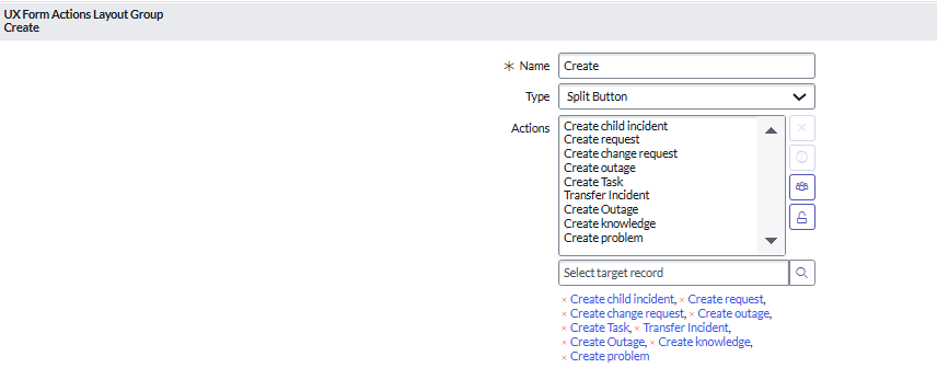How to re order the UI Actions in the UX Form Acti... - ServiceNow ...