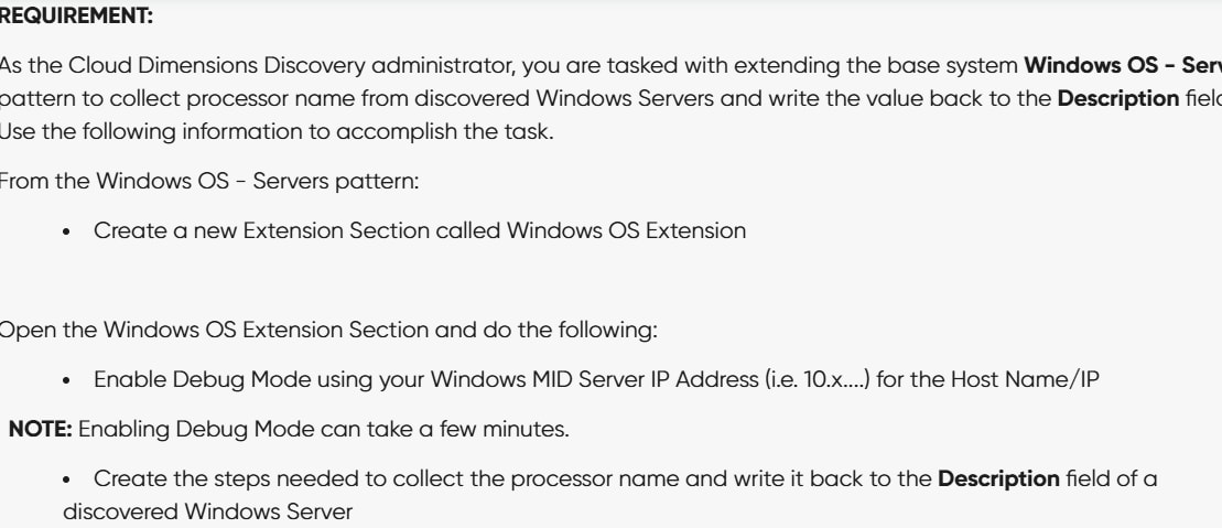 Installer Os Pattern Extend Windows OS - Servers Pattern - ServiceNow Community