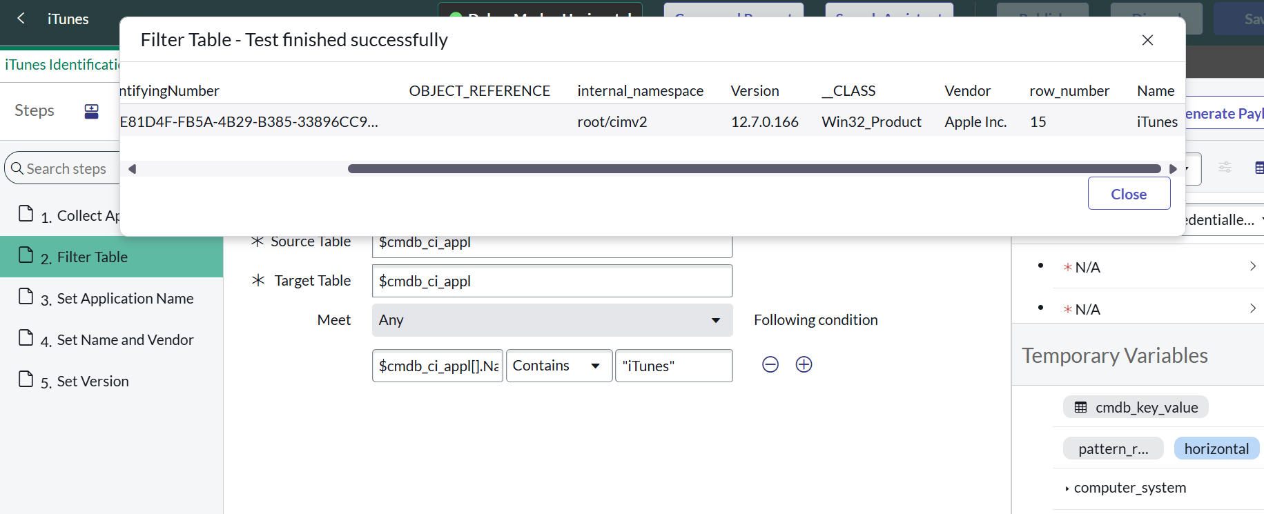 Task: Create iTunes Discovery Pattern (Part 2) - F... - ServiceNow ...