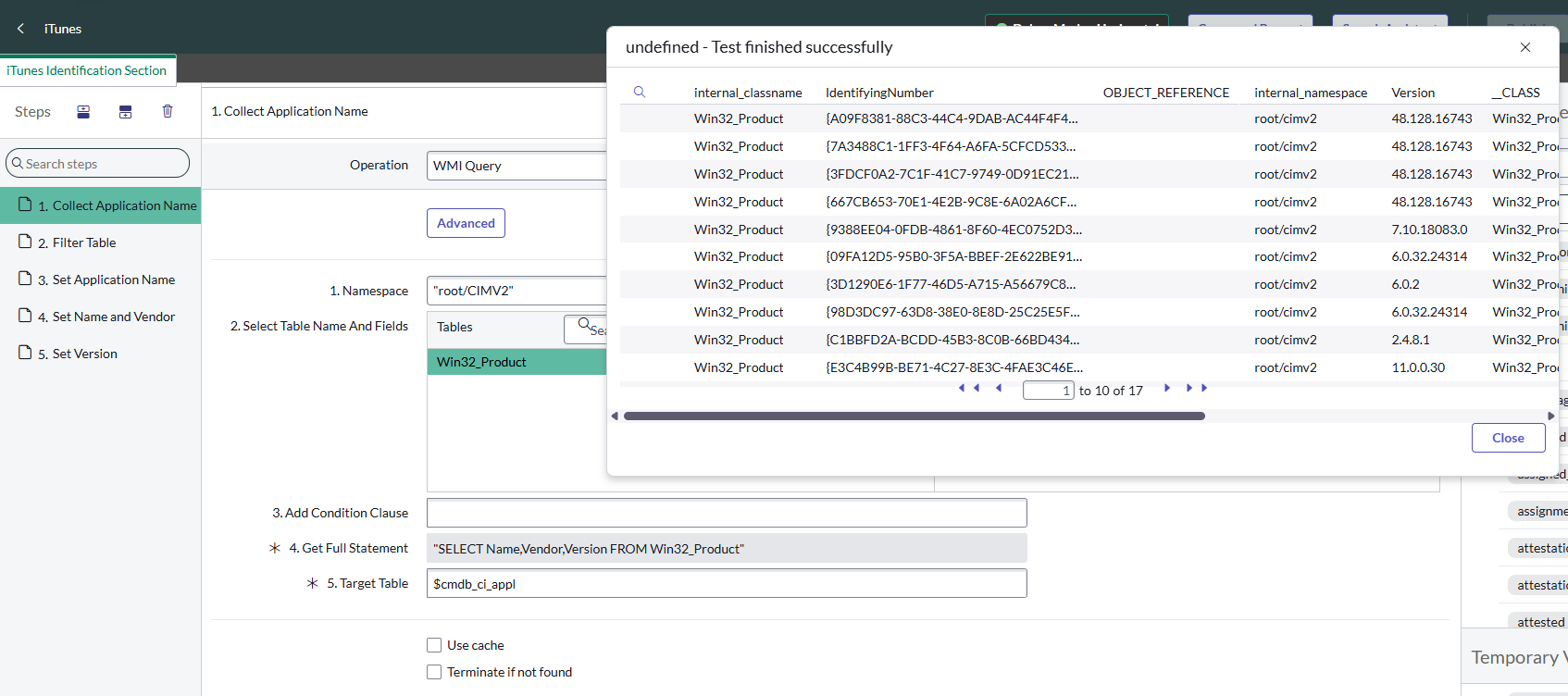 Servicenow Pattern Library Create iTunes Discovery Pattern (Part 2) - ServiceNow Community