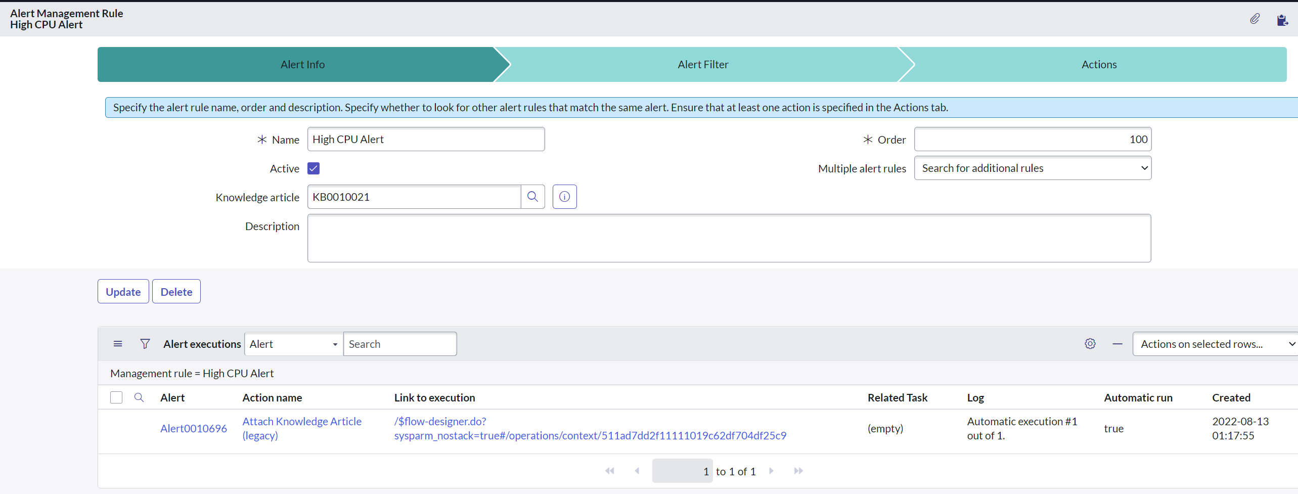 Solved: Event Management - How to attach knowledge article ...