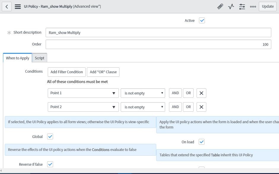 Solved: Displaying UI Action based on the value in fields - ServiceNow ...