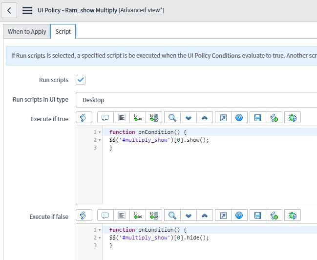 Solved: Displaying UI Action based on the value in fields - ServiceNow ...