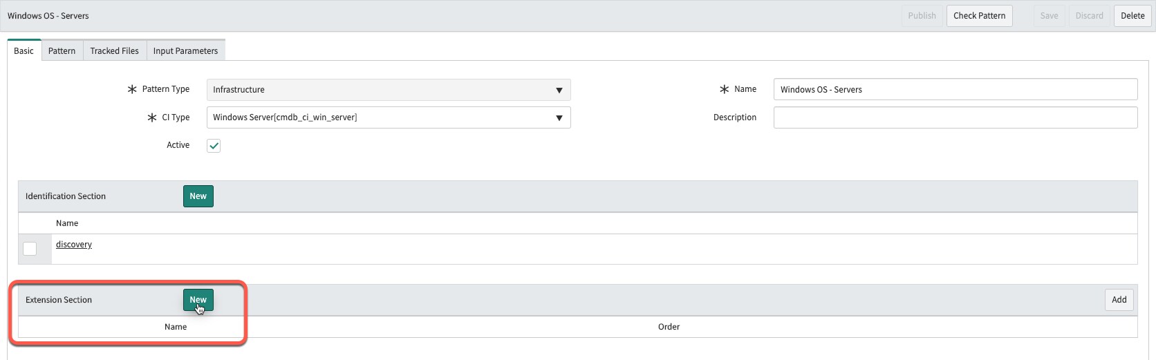Solved: Extend Windows OS - Servers Pattern - ServiceNow Community
