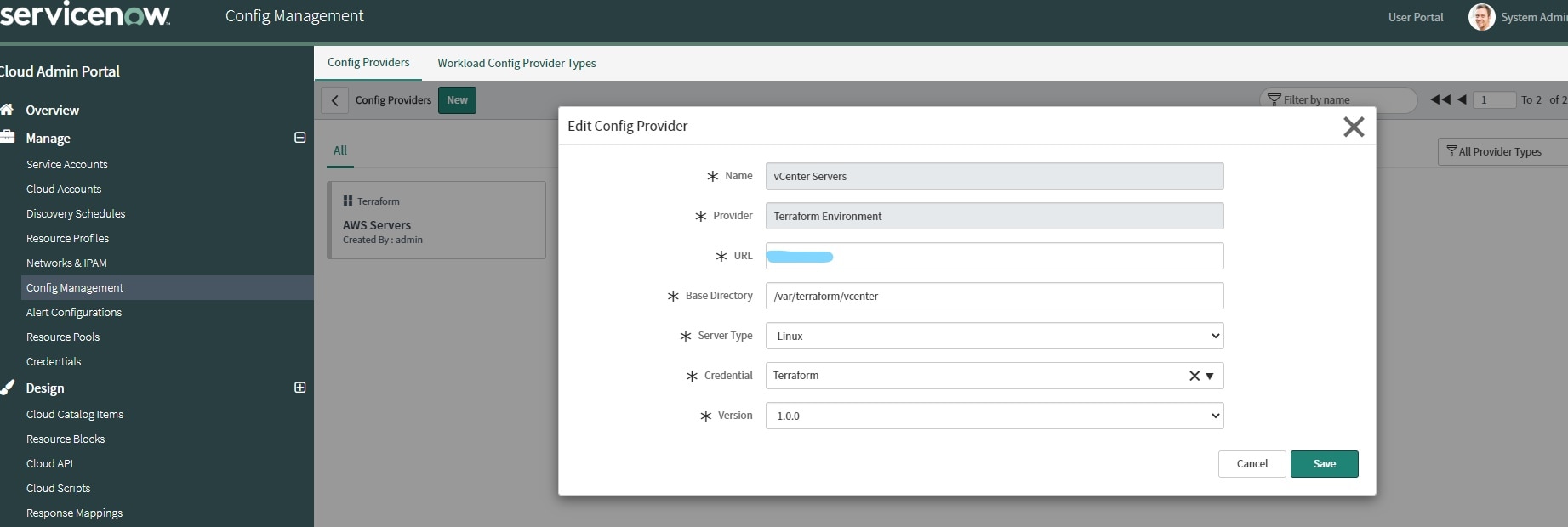How to Deploy Resources to VMware vCenter through ... - ServiceNow ...