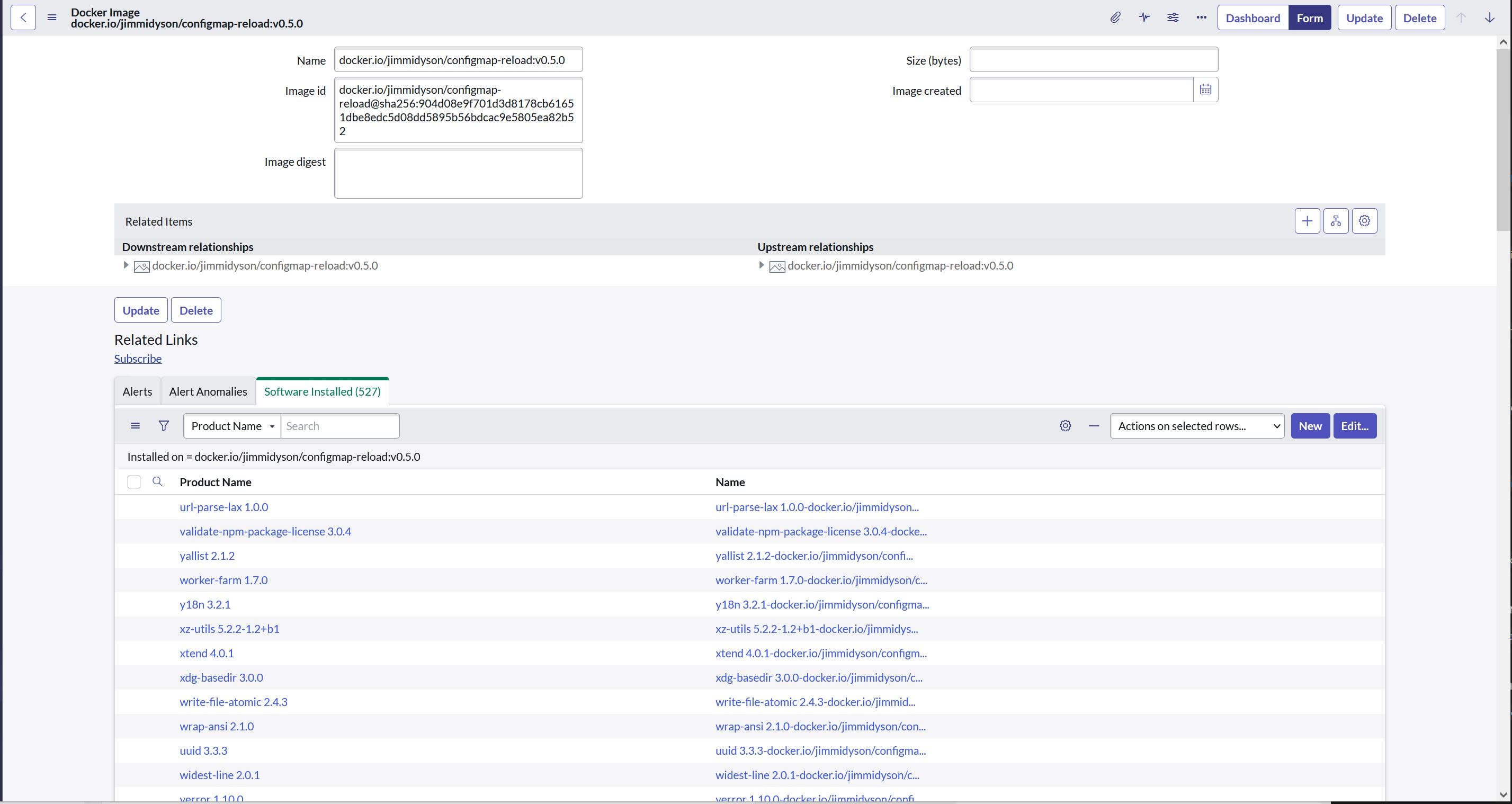 Discovering Software in Container Images - ServiceNow Community