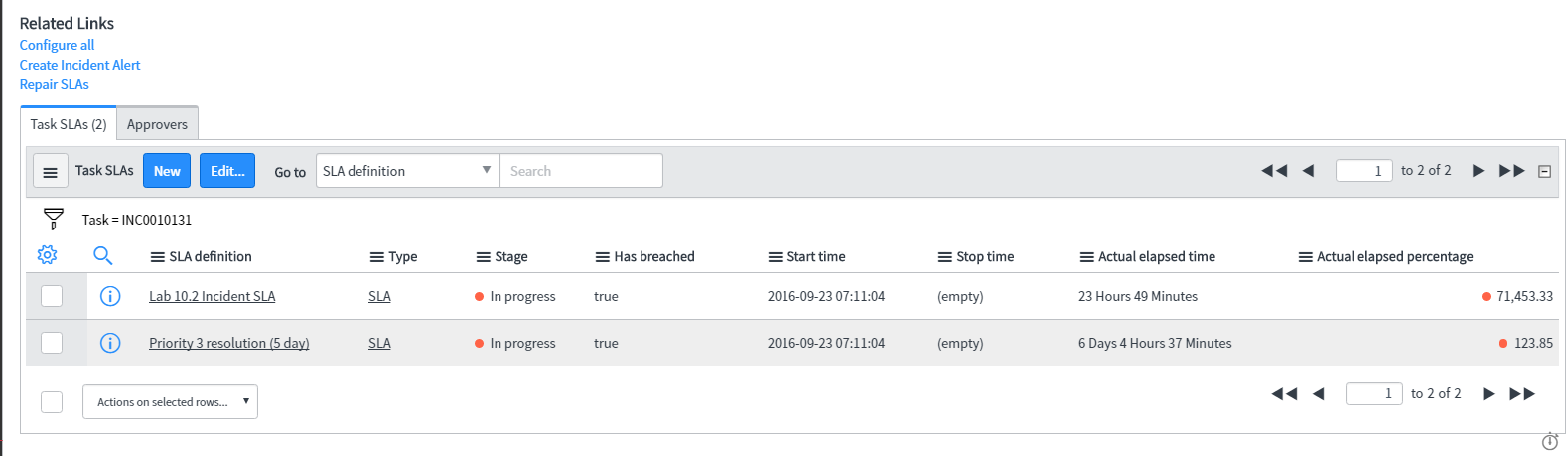 Mini-Lab: Displaying all Affected CIs on a Problem - ServiceNow 