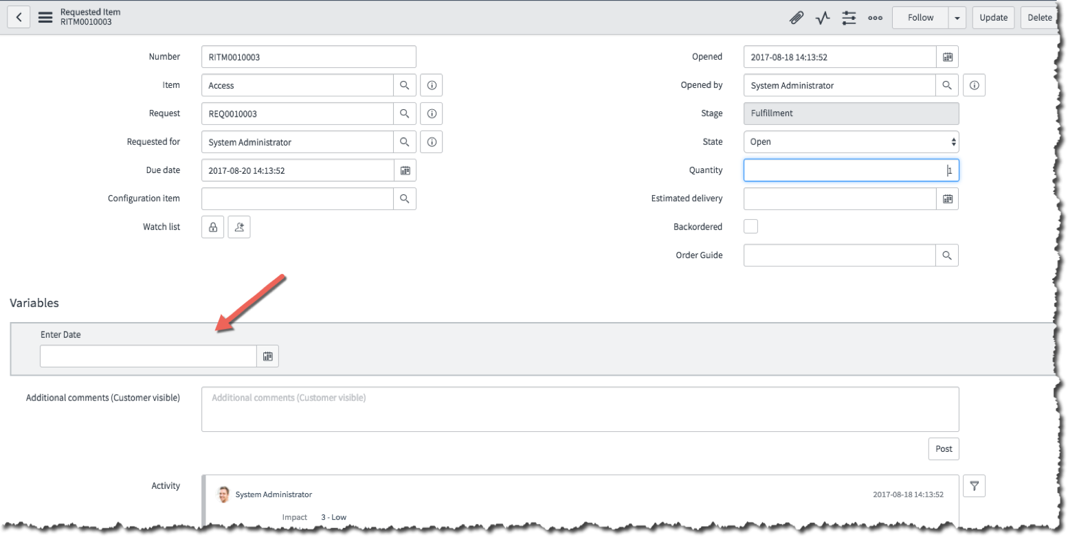 Why validation errors occur on catalog variable Da... - ServiceNow ...