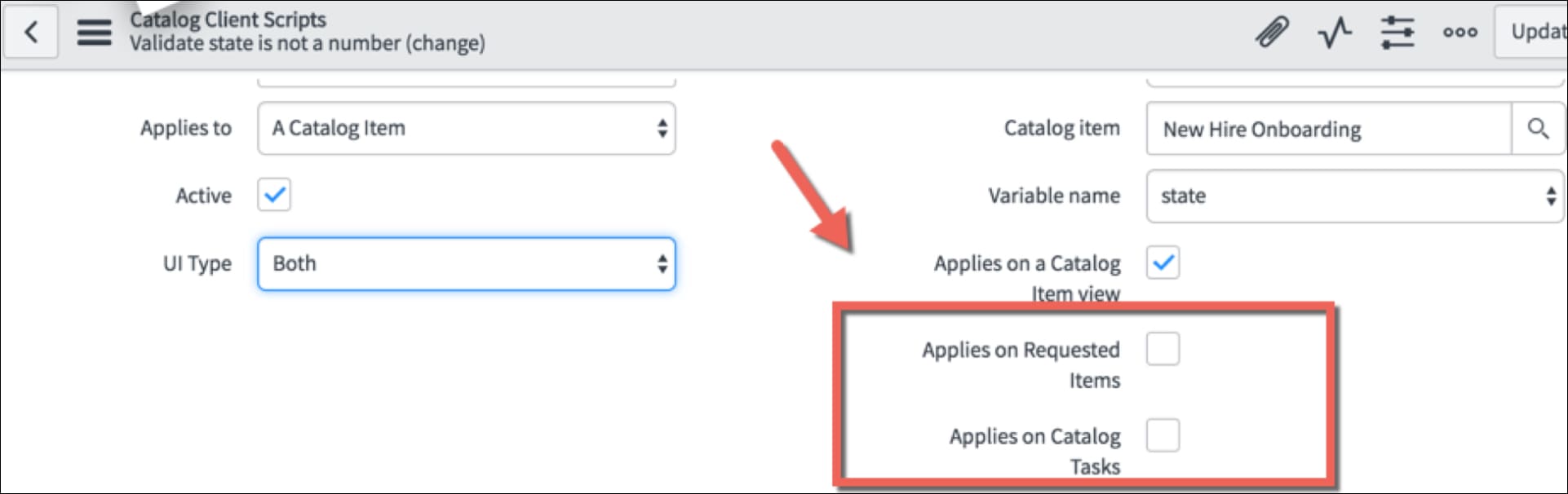Consider Mobile when using Catalog Client Scripts ... - ServiceNow ...
