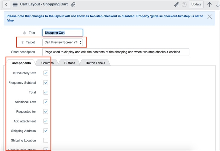 Customize your service catalog's shopping cart - Page 3 - ServiceNow ...