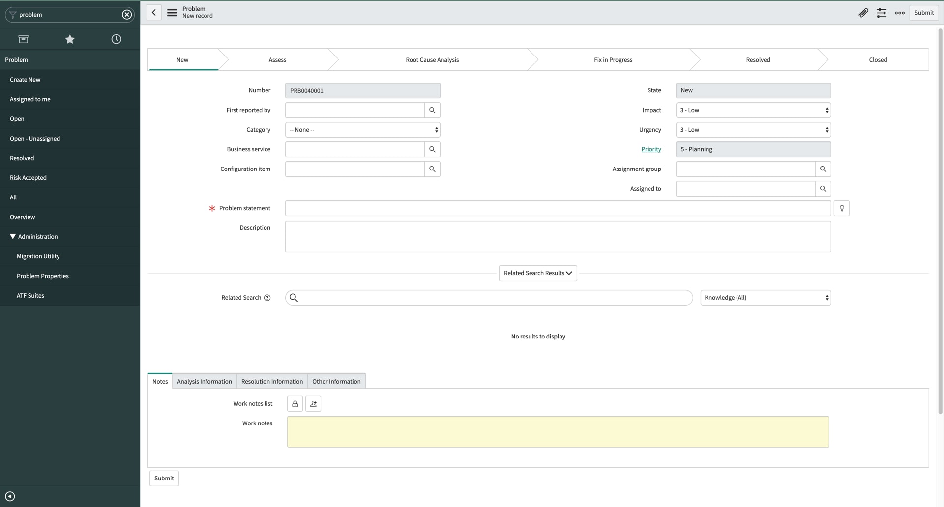 Problem Tasks Servicenow Problem Management Migration Utility - ServiceNow Community