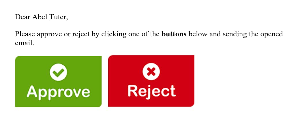 Approve/Reject button in Approval notification - ServiceNow Community
