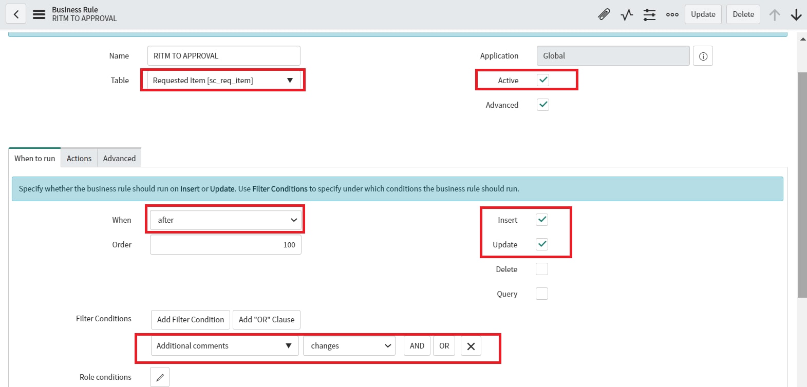 Solved: Copy comments of approval of a requested item to t... - Page 2 ...