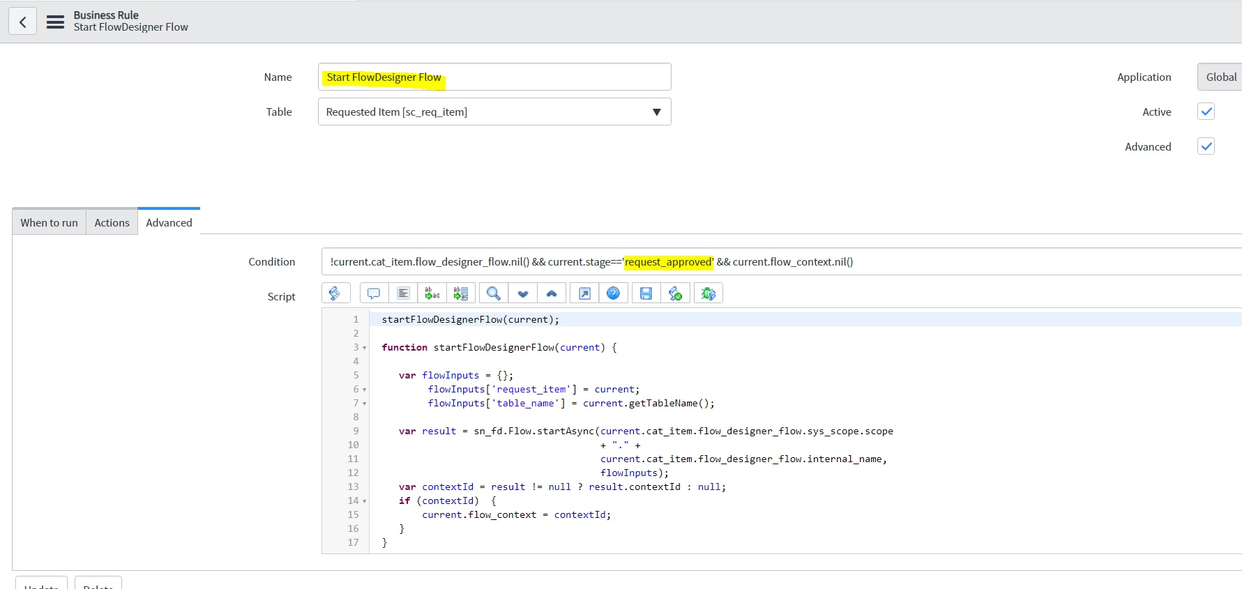 Solved Flow not triggered by Service Catalog ServiceNow Community