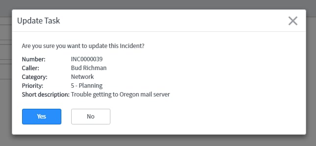 Prompt Box Error Solved: Prompt Box - ServiceNow Community