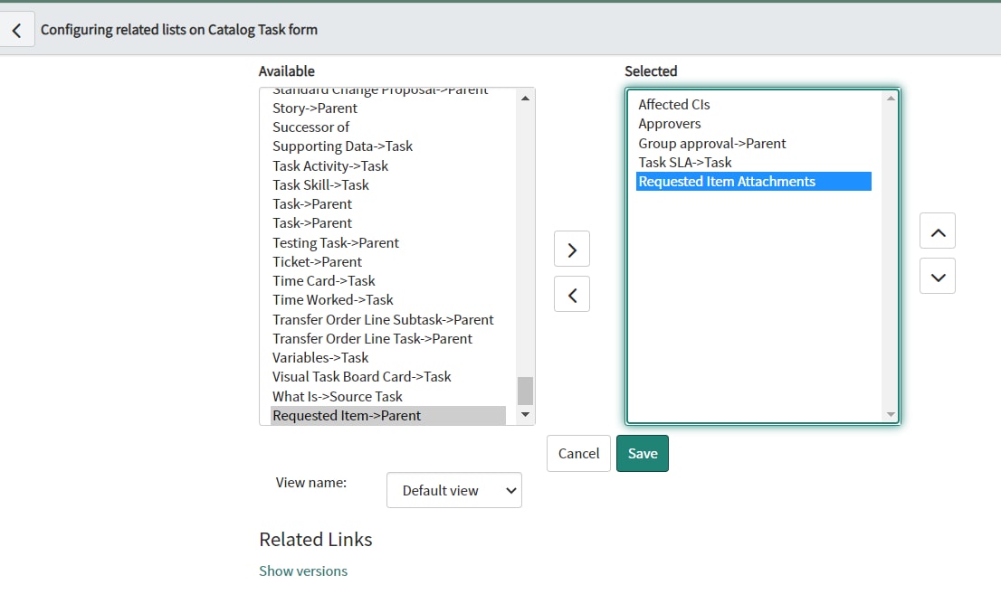 How to automatically add RITM attachments into SCT... ServiceNow