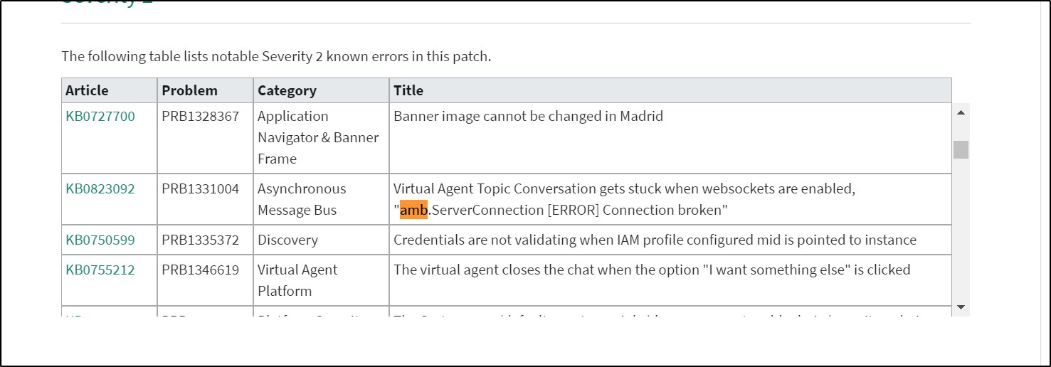 Solved: error: amb.ServerConnection [ERROR] Connection bro... - Page 2 ...