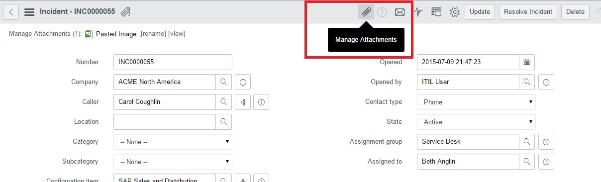 How to attach an email to an incident - ServiceNow Community