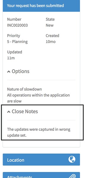 Solved: How to add Resolution notes at portal side - Page 2 ...