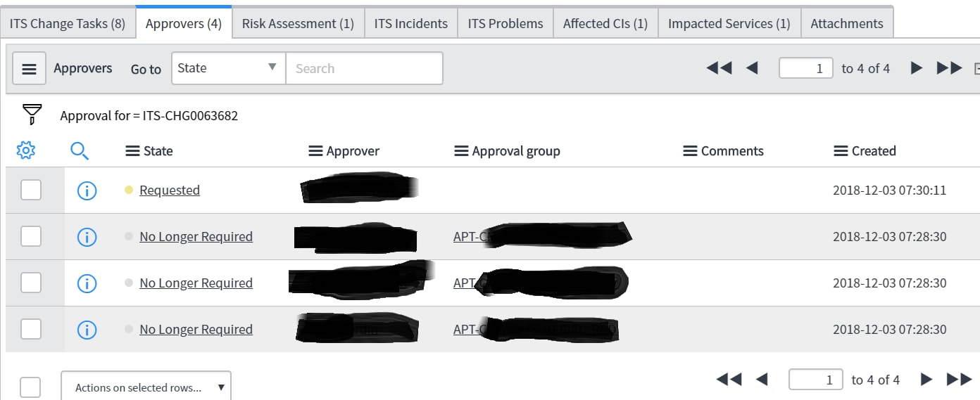 Solved: Approval is not required - ServiceNow Community