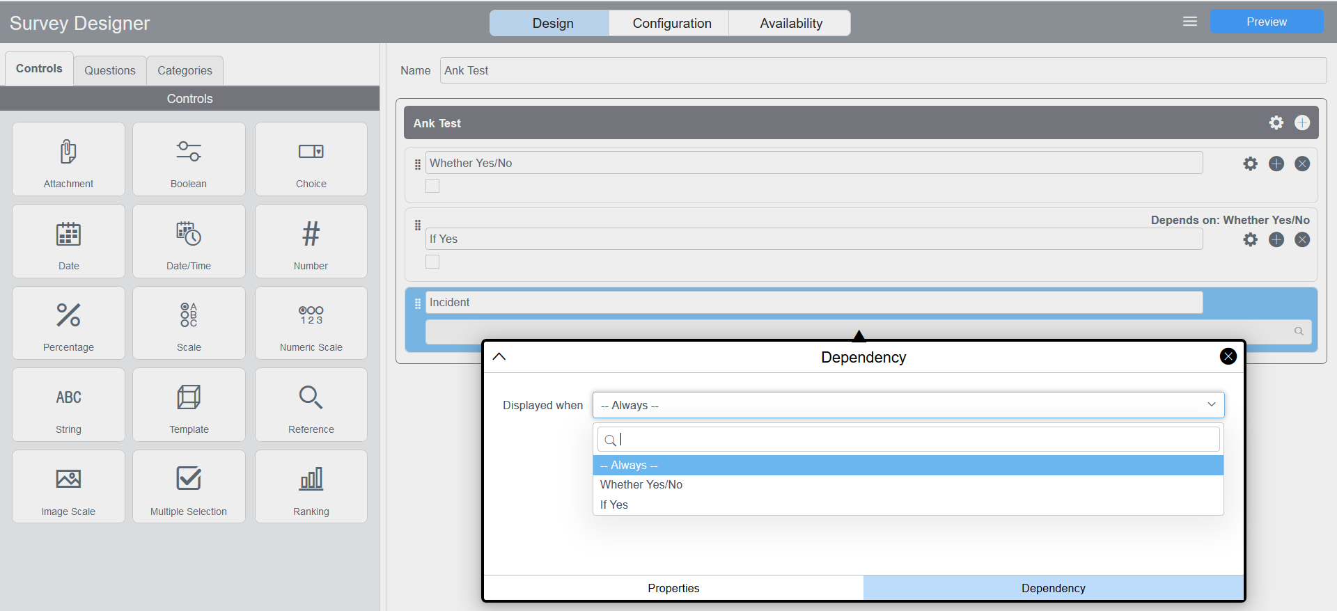 Hide fields on survey Page 2 ServiceNow Community
