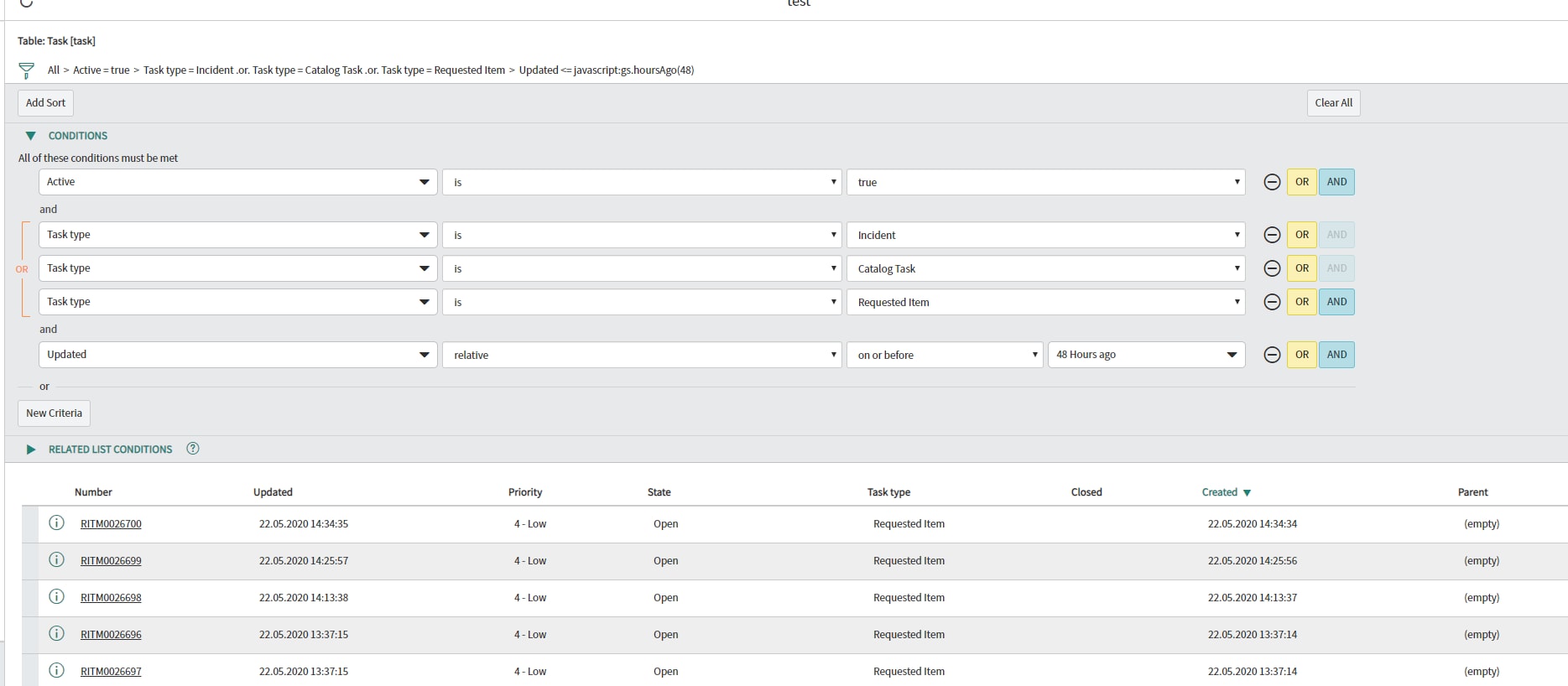 Aging Reports on Incident and Service Request - ServiceNow Community