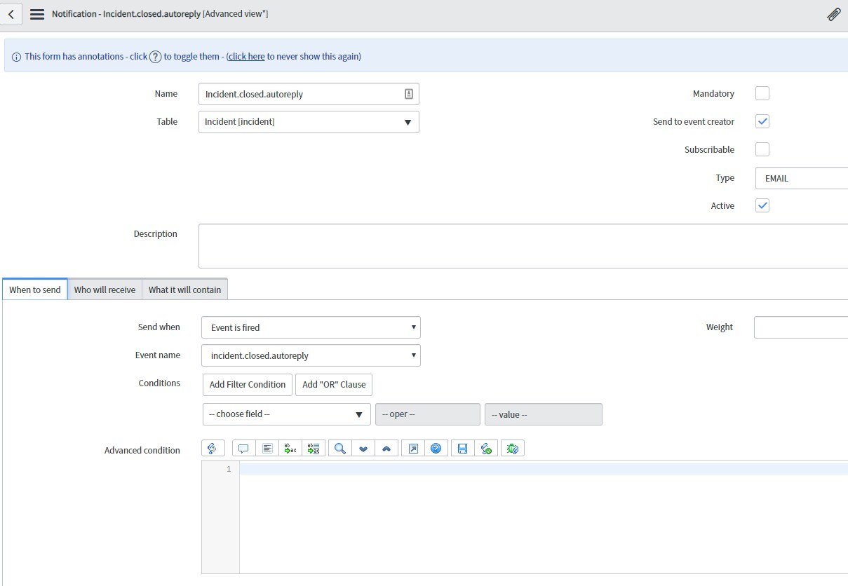 Email - Inbound Action - Incident Closed - ServiceNow Community