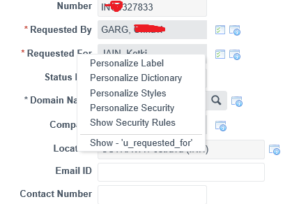 Solved: Debug Requested By field - ServiceNow Community