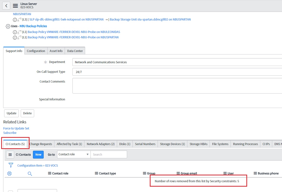 Servicenow Acl Debugging Solved: ACL on related list - ServiceNow Community