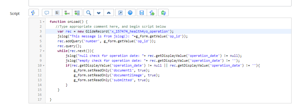 Solved: how to use GlideRecord in client script in scoped ...