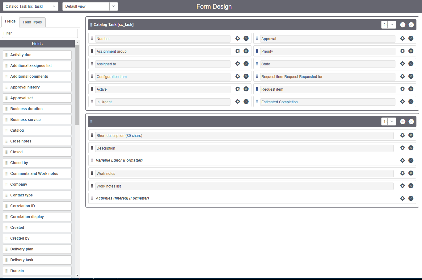 Solved: Re: Work notes field missing on RITM and Catalog T... - Page 2 ...